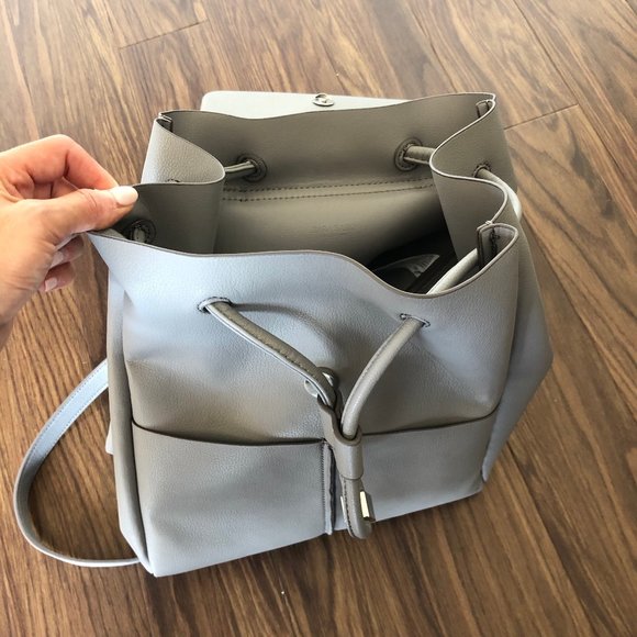 Zara taupe backpack - Picture 2 of 6